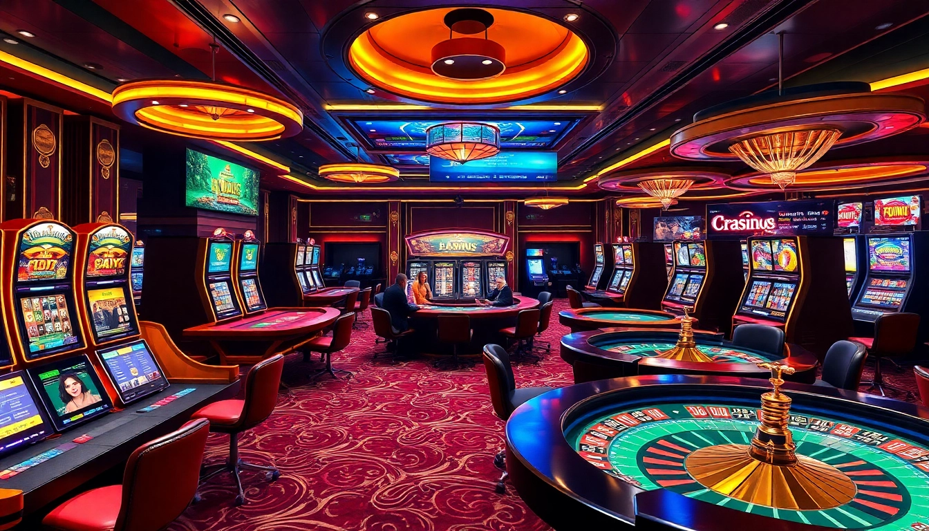 Experience the thrilling action at a casino en ligne France with vibrant slot machines and engaging table games.