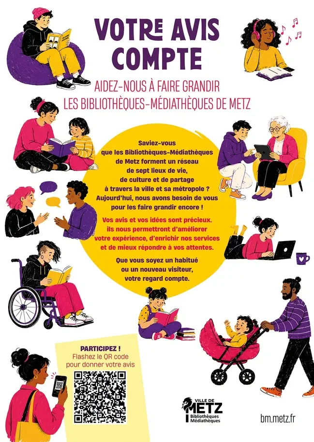 À Metz, les lecteurs peuvent peser sur leurs bibliothèques