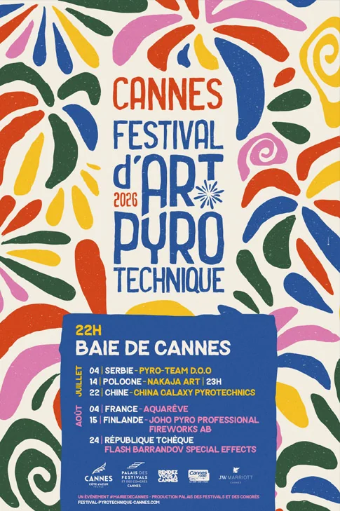 14 juillet à Cannes : les infos pratiques pour le feu d'artifice