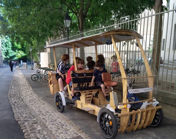 À Montpellier, un drôle de vélo ouvre la ville aux enfants