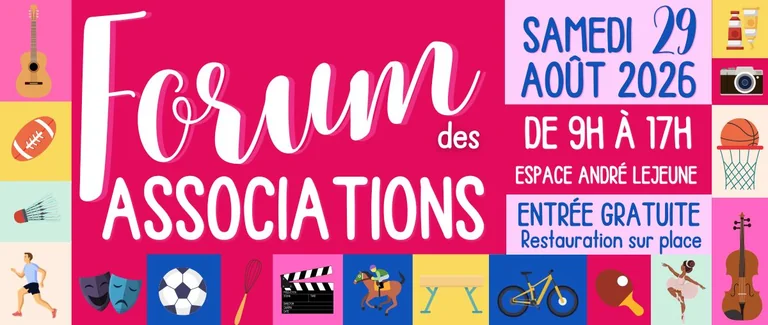 Forum des associations à Guéret : entrée libre le 29 août: ce qu'il faut retenir
