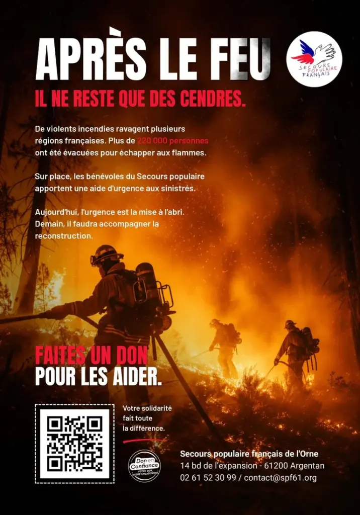 À Alençon, le bon geste pour aider après les feux