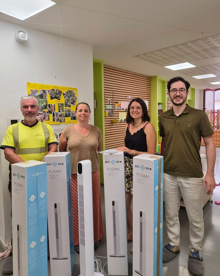 À Aurillac, les familles mieux accueillies pendant les fortes chaleurs