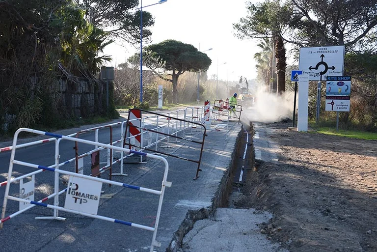 À Hyères, le chantier anti-crue va changer les trajets