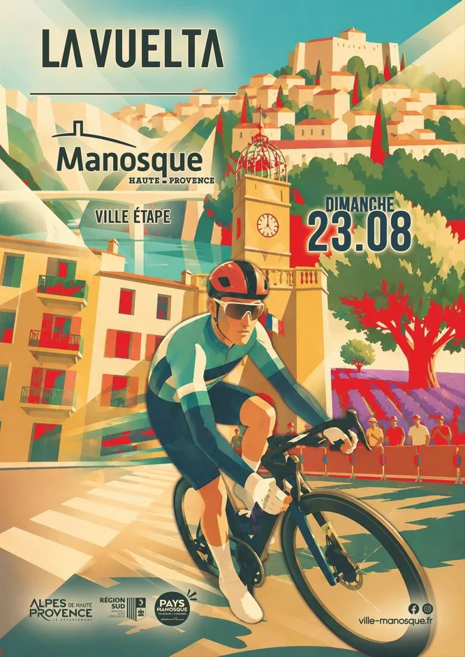 La Vuelta à Manosque : les routes à éviter le 23 août