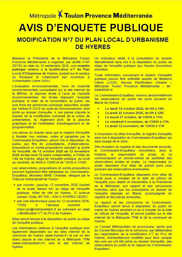 À Hyères, la zone du Roubaud bientôt ouverte à l'urbanisation