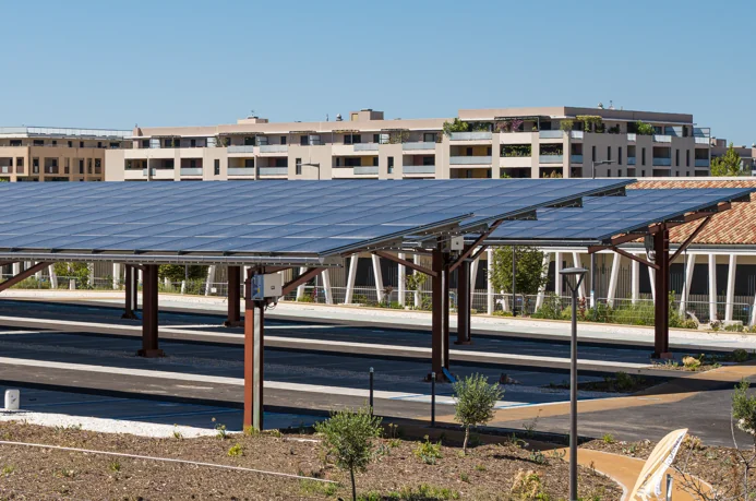 À La Duranne, un parking durable inauguré le 16 septembre