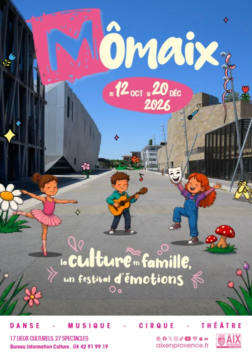 Mômaix à Aix : 27 spectacles pour enfants dès octobre