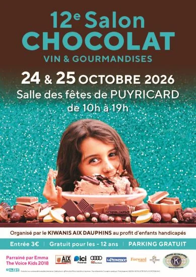 À Puyricard, le salon chocolat et vin soutient les enfants malades