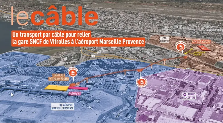 Téléphérique à Vitrolles : trois sites bientôt reliés, à vous de trancher